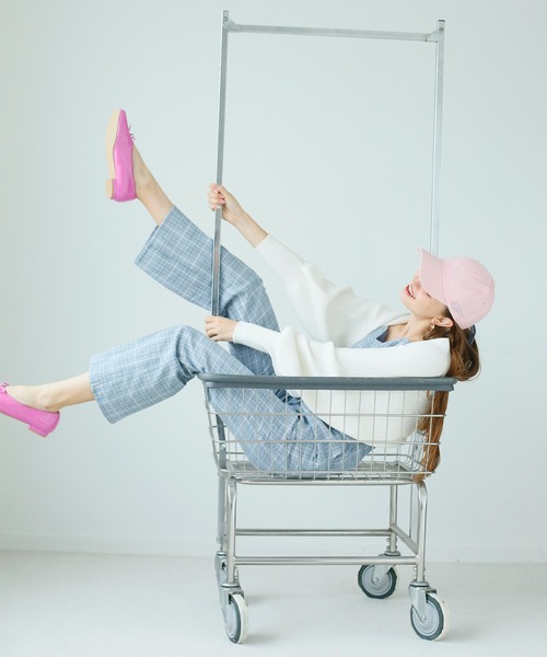 Seemi. byNICECLAUP（ シーミーバイナイスクラップ）の「コルセットサロペット（サロペット/オーバーオール・レディース・グレー/ブルー系その他/ホワイト系その他・FREE）」の18枚目の写真