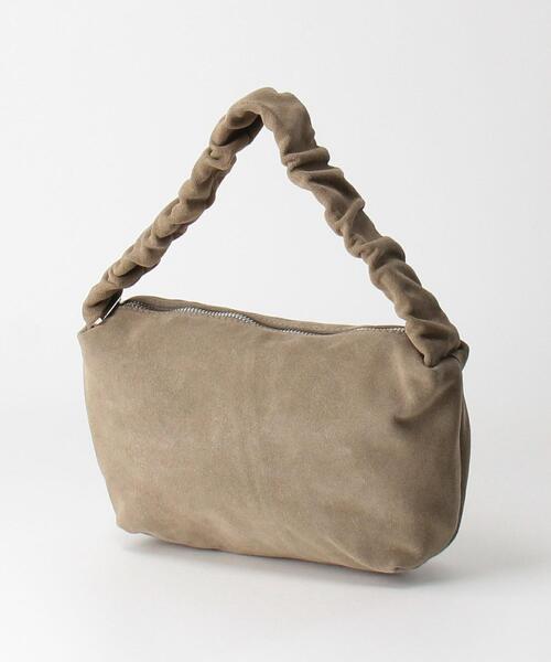 ELYSIR（エリジール）の「＜ELYSIR＞ギャザーハンドル ショルダーバッグ ◆（ショルダーバッグ・レディース・ライム/モカ・FREE）」の3枚目の写真