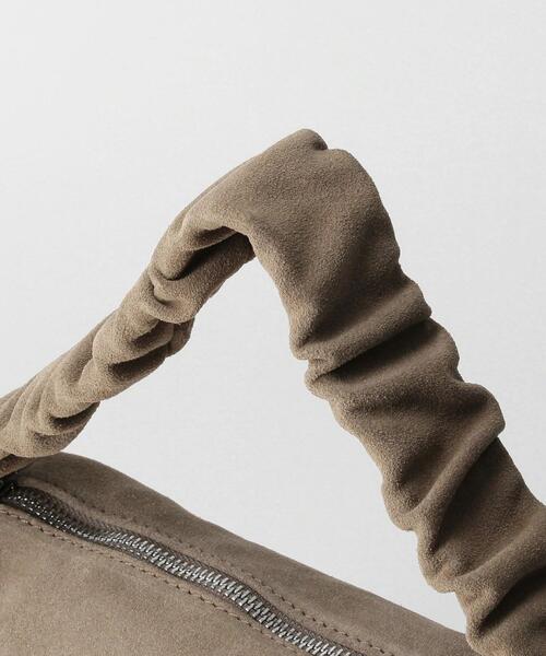 ELYSIR（エリジール）の「＜ELYSIR＞ギャザーハンドル ショルダーバッグ ◆（ショルダーバッグ・レディース・ライム/モカ・FREE）」の5枚目の写真