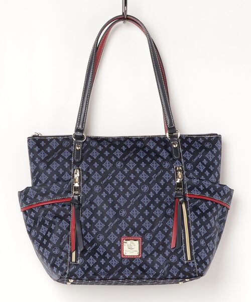 christian olivier(クリスチャンオリビエ)の「CHRISTIAN OLIVIER A4対応トートバッグ(トートバッグ・レディース・ネイビー/ブラウン/アイボリー/モカ・FREE)」の1枚目の写真