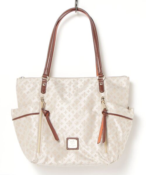 christian olivier(クリスチャンオリビエ)の「CHRISTIAN OLIVIER A4対応トートバッグ(トートバッグ・レディース・ネイビー/ブラウン/アイボリー/モカ・FREE)」の2枚目の写真