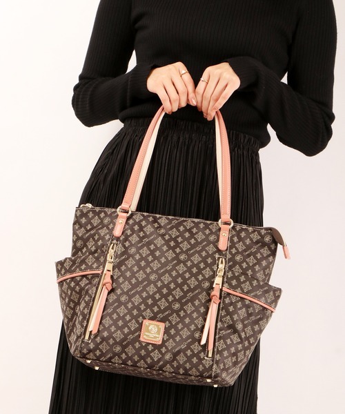 christian olivier(クリスチャンオリビエ)の「CHRISTIAN OLIVIER A4対応トートバッグ(トートバッグ・レディース・ネイビー/ブラウン/アイボリー/モカ・FREE)」の3枚目の写真