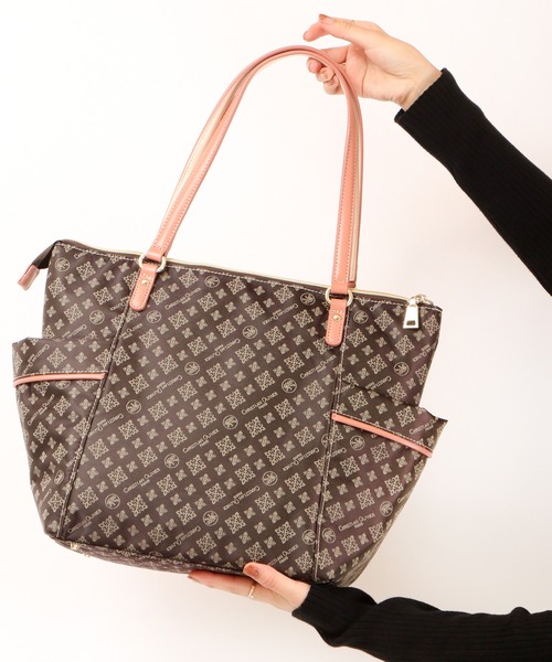 christian olivier(クリスチャンオリビエ)の「CHRISTIAN OLIVIER A4対応トートバッグ(トートバッグ・レディース・ネイビー/ブラウン/アイボリー/モカ・FREE)」の19枚目の写真