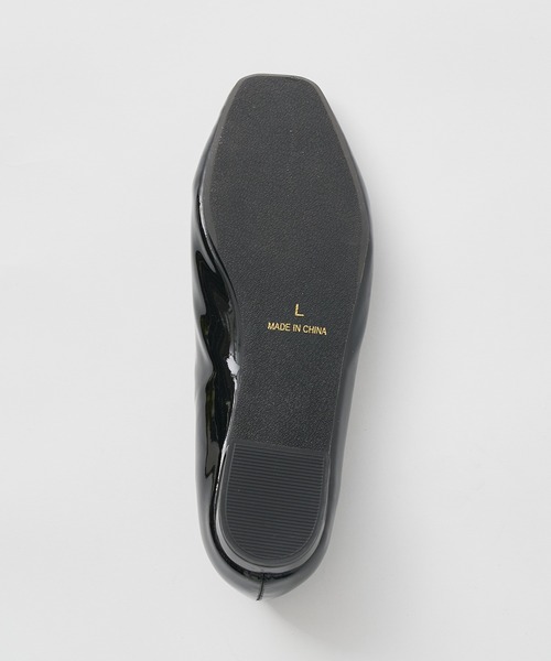 one after another NICE CLAUP（ワンアフターアナザーナイスクラップ）の「カラフルバレエシューズ（バレエシューズ・レディース・ブラック/レッド・S/M/L）」の15枚目の写真