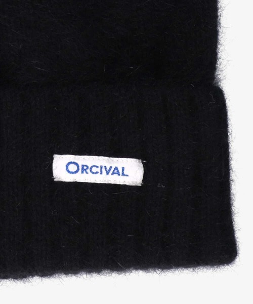 ORCIVAL(オーシバル)の「ORCIVAL ウォッチキャップ(ニットキャップ/ビーニー・レディース・ブラック/キャメル/ベージュ系1・FREE)」の11枚目の写真