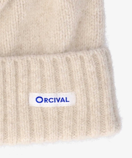 ORCIVAL(オーシバル)の「ORCIVAL ウォッチキャップ(ニットキャップ/ビーニー・レディース・ブラック/キャメル/ベージュ系1・FREE)」の6枚目の写真