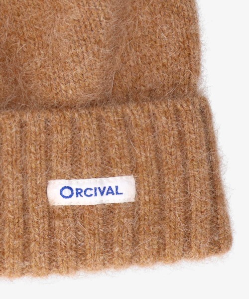 ORCIVAL(オーシバル)の「ORCIVAL ウォッチキャップ(ニットキャップ/ビーニー・レディース・ブラック/キャメル/ベージュ系1・FREE)」の5枚目の写真
