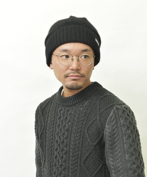 ORCIVAL(オーシバル)の「ORCIVAL ウォッチキャップ(ニットキャップ/ビーニー・レディース・ブラック/キャメル/ベージュ系1・FREE)」の15枚目の写真