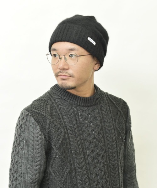 ORCIVAL(オーシバル)の「ORCIVAL ウォッチキャップ(ニットキャップ/ビーニー・レディース・ブラック/キャメル/ベージュ系1・FREE)」の16枚目の写真