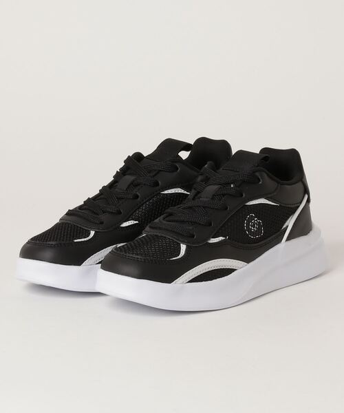 GRAVIS(グラヴィス)の「gravis グラビス JENNY(19-24) 42300JR BLACK/WHITE(スニーカー・キッズ・ブラック系その他・20/23.0cm/22.0cm/24.0cm/19/21)」の1枚目の写真