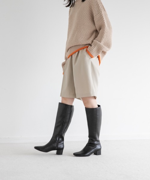 LOWRYS FARM（ローリーズファーム）の「メランジショートパンツ