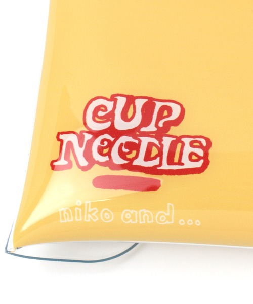 niko and...（ニコアンド）の「【カップヌードル】コラボ 塩ビペンケース（ステーショナリー・レディース・グレー/ライトイエロー・0）」の17枚目の写真