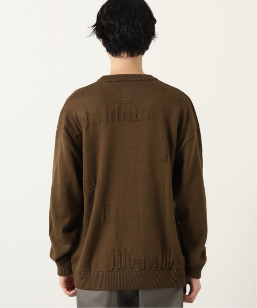 Liberaiders（リベレイダース）の「【Liberaiders×JS / リベレイダース 】JACQUARD LOGO CREWNECK SW（ニット/セーター・メンズ・ブラウン・MEDIUM/LARGE）」の10枚目の写真