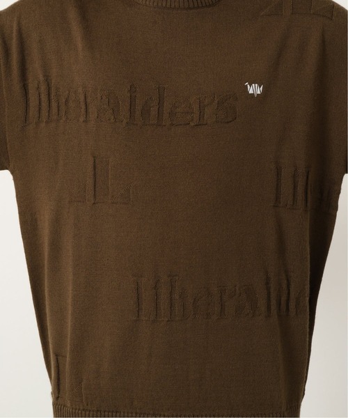 Liberaiders（リベレイダース）の「【Liberaiders×JS / リベレイダース 】JACQUARD LOGO CREWNECK SW（ニット/セーター・メンズ・ブラウン・MEDIUM/LARGE）」の15枚目の写真