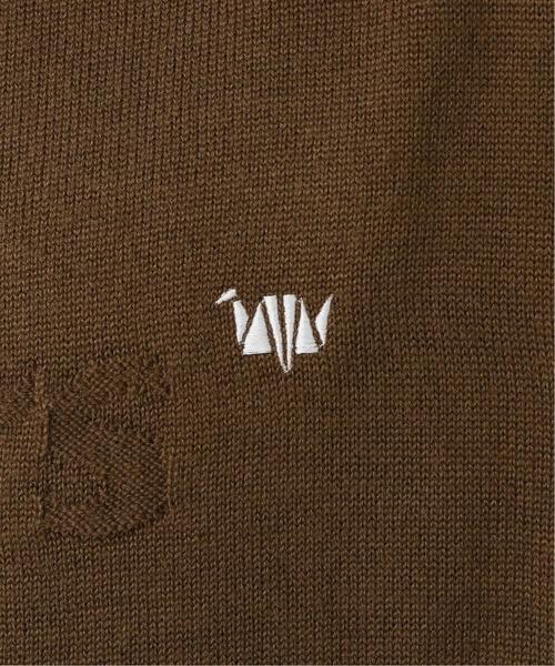 Liberaiders（リベレイダース）の「【Liberaiders×JS / リベレイダース 】JACQUARD LOGO CREWNECK SW（ニット/セーター・メンズ・ブラウン・MEDIUM/LARGE）」の6枚目の写真
