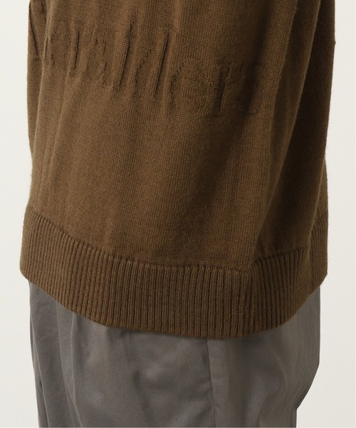 Liberaiders（リベレイダース）の「【Liberaiders×JS / リベレイダース 】JACQUARD LOGO CREWNECK SW（ニット/セーター・メンズ・ブラウン・MEDIUM/LARGE）」の13枚目の写真