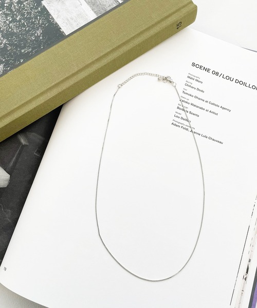 kutir（クティール）の「デザインチェーンネックレス5（ネックレス・レディース・シルバー/ゴールド・FREE）」の5枚目の写真