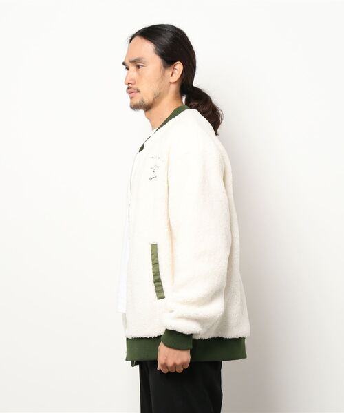 GONZ ART MA1 TYPE BOA FLEECE JACKET/スラッシャーマークゴンザレス