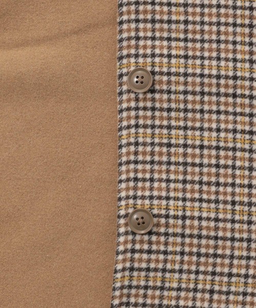 studio CLIP（スタディオクリップ）の「リバーシブルウールシャツジャケット（その他アウター・レディース・ベージュ/グレー/ネイビー/モカ・LARGE/MEDIUM）」の12枚目の写真