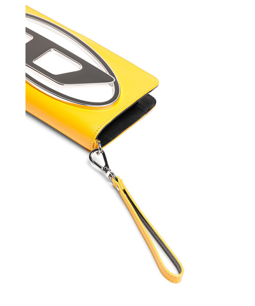 DIESEL（ディーゼル）の「レディース ラウンドDロゴ カラーブロック お財布ポシェット（財布・レディース・イエロー・UNI）」の9枚目の写真