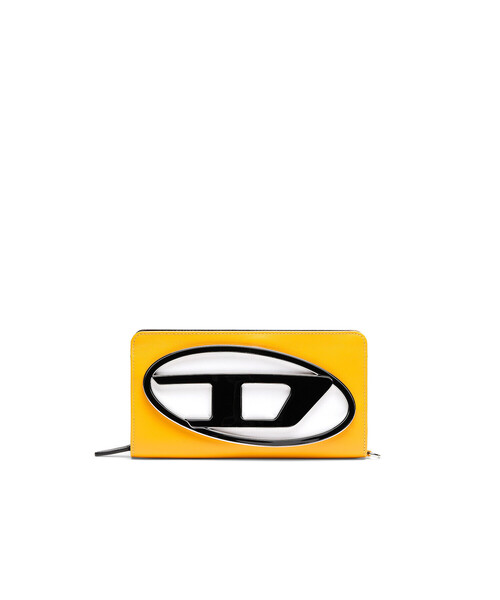 DIESEL（ディーゼル）の「レディース ラウンドDロゴ カラーブロック お財布ポシェット（財布・レディース・イエロー・UNI）」の12枚目の写真