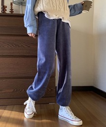 MANGROVE（マングローブ）の「パステルコーデュロイジョガーパンツ（その他パンツ）」