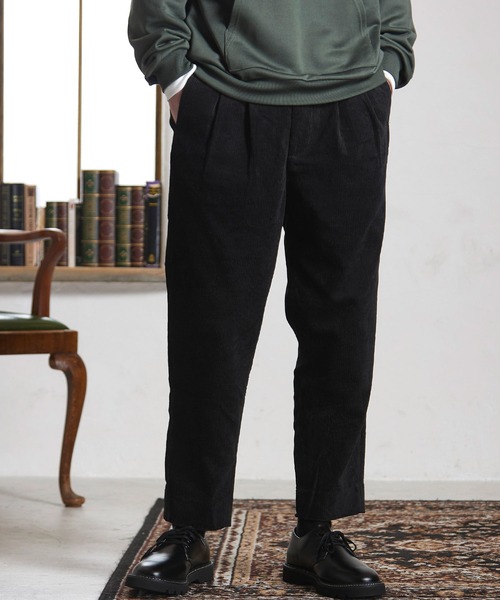 ENDER PRODUCTS(エンダープロダクツ)の「◆上下セット◆ビッグシルエット コーデュロイ セットアップ/CPOジャケット/タックバルーンテーパードワイドパンツ【ENDER PRODUCTS/エンダープロダクツ】(セットアップ・メンズ・ネイビー/ダークブラウン/ブラック・M/L)」の8枚目の写真