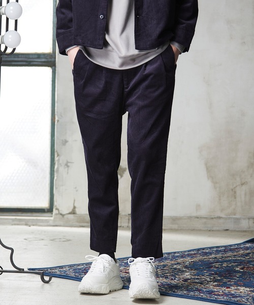 ENDER PRODUCTS(エンダープロダクツ)の「◆上下セット◆ビッグシルエット コーデュロイ セットアップ/CPOジャケット/タックバルーンテーパードワイドパンツ【ENDER PRODUCTS/エンダープロダクツ】(セットアップ・メンズ・ネイビー/ダークブラウン/ブラック・M/L)」の11枚目の写真