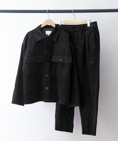 ENDER PRODUCTS(エンダープロダクツ)の「◆上下セット◆ビッグシルエット コーデュロイ セットアップ/CPOジャケット/タックバルーンテーパードワイドパンツ【ENDER PRODUCTS/エンダープロダクツ】(セットアップ・メンズ・ネイビー/ダークブラウン/ブラック・M/L)」の14枚目の写真