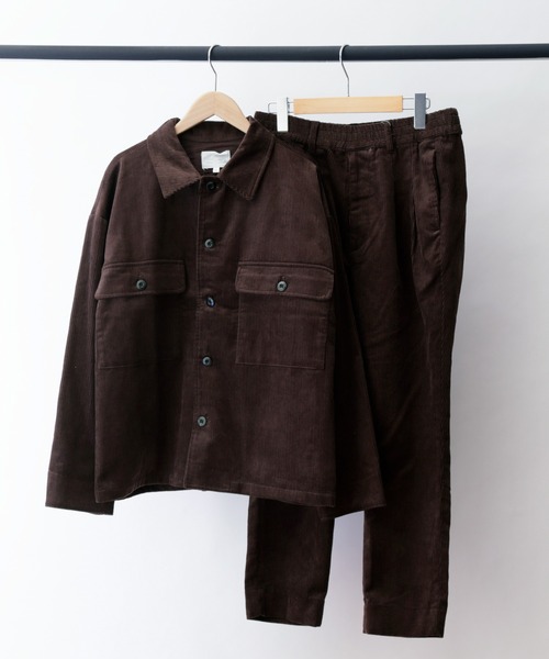 ENDER PRODUCTS(エンダープロダクツ)の「◆上下セット◆ビッグシルエット コーデュロイ セットアップ/CPOジャケット/タックバルーンテーパードワイドパンツ【ENDER PRODUCTS/エンダープロダクツ】(セットアップ・メンズ・ネイビー/ダークブラウン/ブラック・M/L)」の13枚目の写真