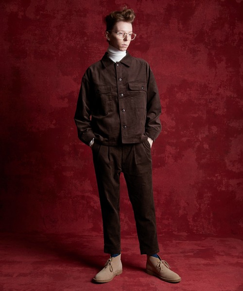 ビッグシルエット コーデュロイ セットアップ セットアップ 限定展開