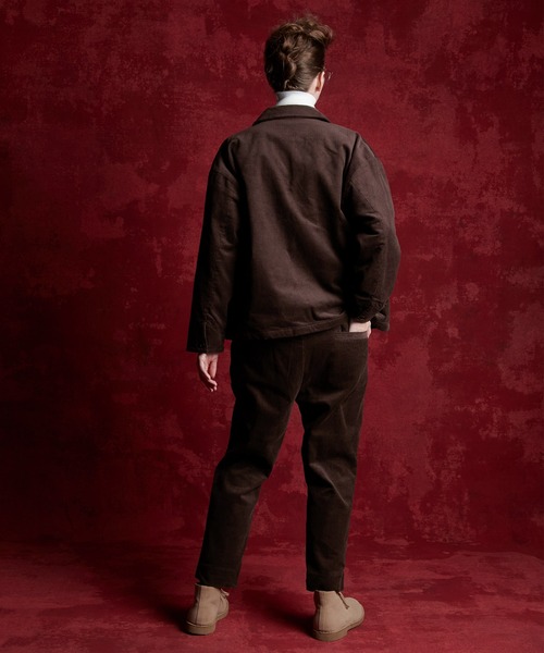 ENDER PRODUCTS(エンダープロダクツ)の「◆上下セット◆ビッグシルエット コーデュロイ セットアップ/CPOジャケット/タックバルーンテーパードワイドパンツ【ENDER PRODUCTS/エンダープロダクツ】(セットアップ・メンズ・ネイビー/ダークブラウン/ブラック・M/L)」の20枚目の写真