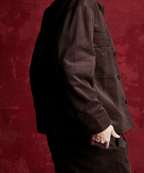 ENDER PRODUCTS(エンダープロダクツ)の「◆上下セット◆ビッグシルエット コーデュロイ セットアップ/CPOジャケット/タックバルーンテーパードワイドパンツ【ENDER PRODUCTS/エンダープロダクツ】(セットアップ・メンズ・ネイビー/ダークブラウン/ブラック・M/L)」の18枚目の写真