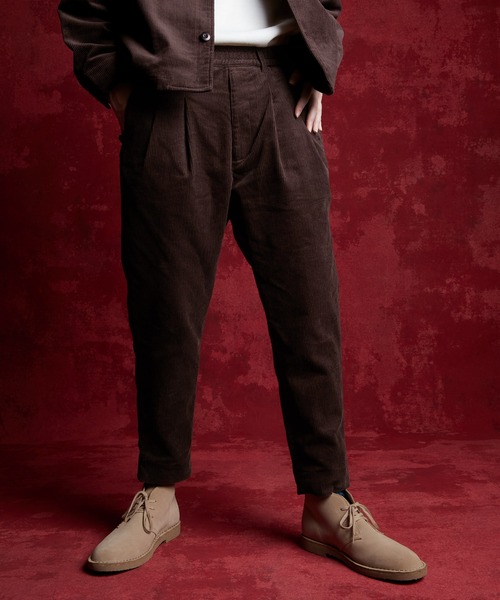 ENDER PRODUCTS(エンダープロダクツ)の「◆上下セット◆ビッグシルエット コーデュロイ セットアップ/CPOジャケット/タックバルーンテーパードワイドパンツ【ENDER PRODUCTS/エンダープロダクツ】(セットアップ・メンズ・ネイビー/ダークブラウン/ブラック・M/L)」の17枚目の写真