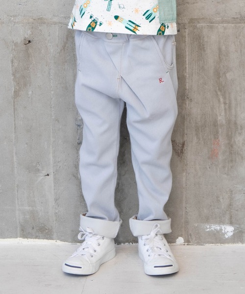 RAGMART（ラグマート）の「ニットデニムパンツ（その他パンツ・キッズ・グレー/ネイビー・110cm/130cm/120cm/100cm）」の2枚目の写真