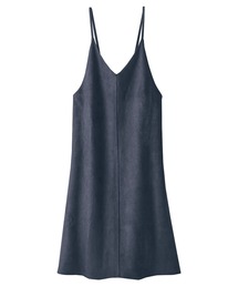 BELLUNA | スエード調素材ジャンパースカート(ジャンパースカート)