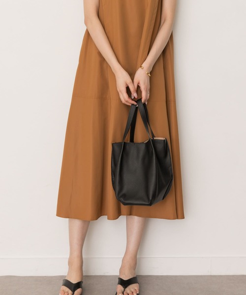 RODE SKO（ロデスコ）の「2WAYタックトートバッグ（トートバッグ・レディース・ブラック/ベージュ/グリーン/グレー/ライトブルー・ONE）」の12枚目の写真