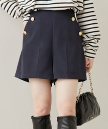 Chico | 【SET UP対応】金釦ハイウエストショートパンツ(その他パンツ)