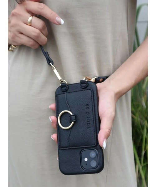 TRUNC(トランクエイティーエイト)の「(iPhone13対応)Shoulder Strap iPhone Case(スマホケース/カバー・レディース・ブラック/ベージュ・FREE)」の15枚目の写真