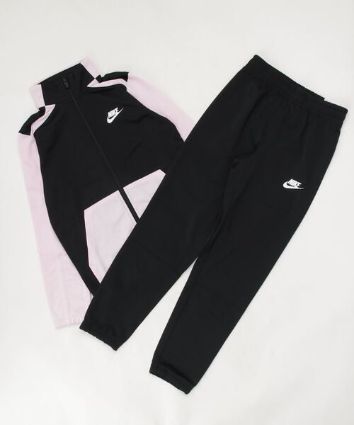 NIKE(ナイキ)の「ナイキ NIKE ナイキ YTH NSW フューチュラ POLY カフ TS(ジャージ・キッズ・ブラック/ネイビー/レッド/ブラック×ピンク・130cm/140cm/150cm/160cm)」の2枚目の写真