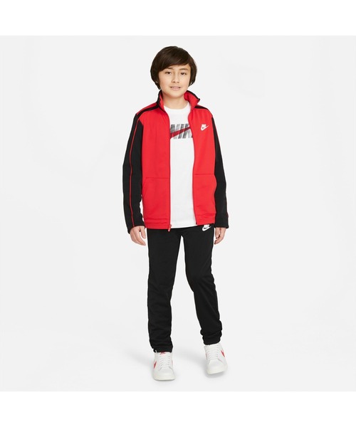 NIKE(ナイキ)の「ナイキ NIKE ナイキ YTH NSW フューチュラ POLY カフ TS(ジャージ・キッズ・ブラック/ネイビー/レッド/ブラック×ピンク・130cm/140cm/150cm/160cm)」の4枚目の写真