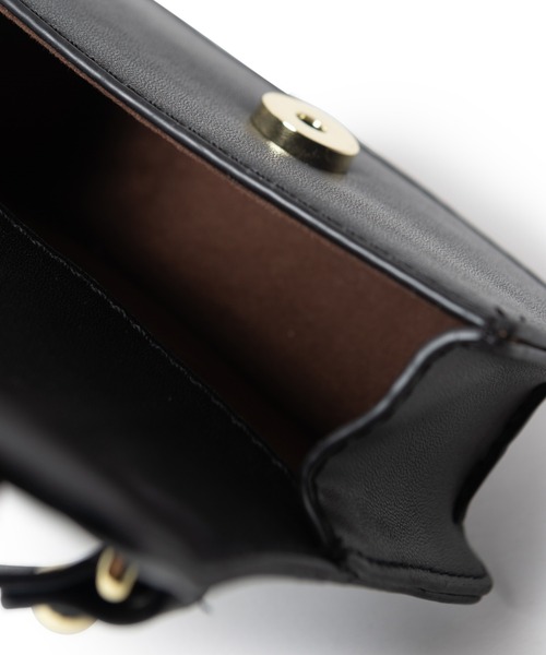 LAYMEE（レイミー）の「Avenir bag / アベニールバッグ（ショルダーバッグ・レディース・ブラック/レッド/グリーン/アイボリー・FREE）」の9枚目の写真