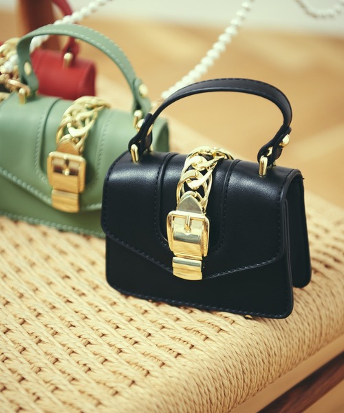 LAYMEE（レイミー）の「Avenir bag / アベニールバッグ（ショルダーバッグ・レディース・ブラック/レッド/グリーン/アイボリー・FREE）」の22枚目の写真