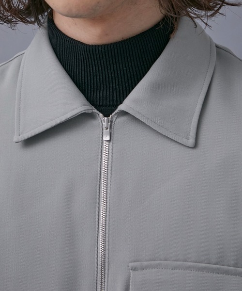 PUBLIC TOKYO（パブリックトウキョウ）の「AQUA WOOLカルゼジップ