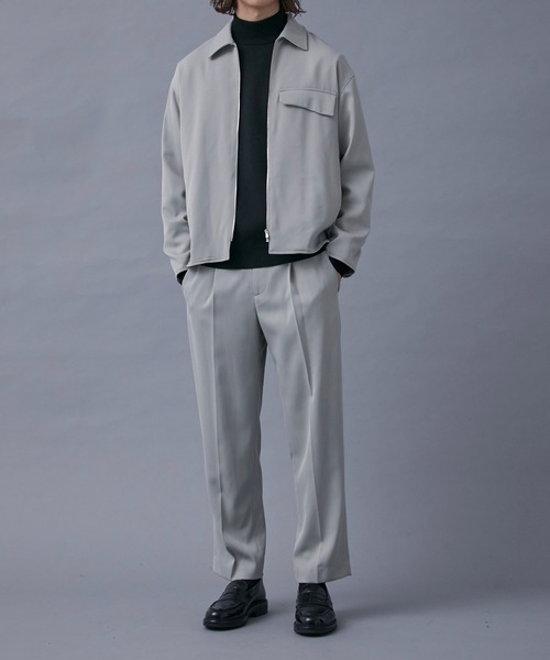 AQUA WOOLカルゼジップブルゾン（ブルゾン）｜PUBLIC TOKYO