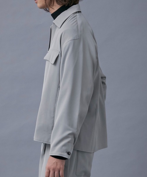 AQUA WOOLカルゼジップブルゾン（ブルゾン）｜PUBLIC TOKYO