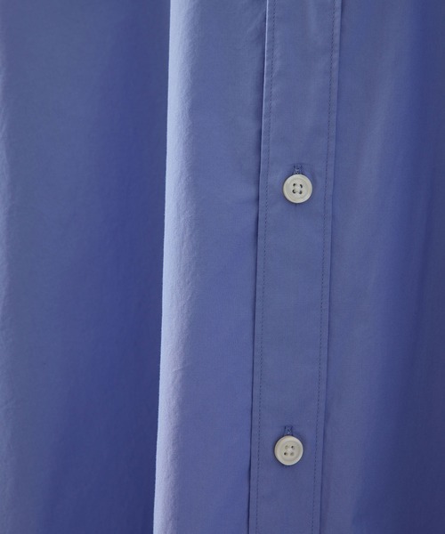 re_k by JUNRED（レクバイジュンレッド）の「【　re_k by JUNRED　】BIGブロードレギュラーカラーシャツ（シャツ/ブラウス・メンズ・ホワイト/サックスブルー/ブルー系その他4・S/M/L）」の9枚目の写真