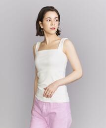BEAUTY&YOUTH UNITED ARROWS | BY コットンブレンド ベア タンクトップ -ウォッシャブル-(タンクトップ)