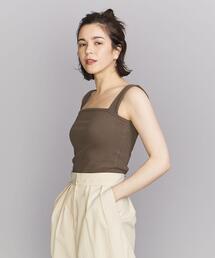 BEAUTY&YOUTH UNITED ARROWS | BY コットンブレンド ベア タンクトップ -ウォッシャブル-(タンクトップ)