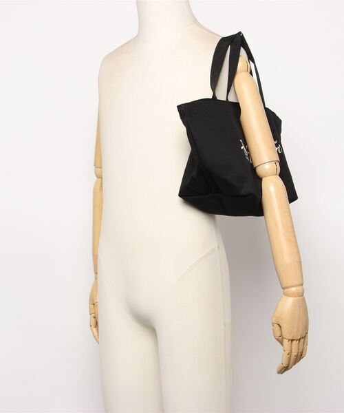 Penguin by Munsingwear（ペンギン バイ マンシングウェア）の「ペンギン バイ マンシングウェア ペンギントートバッグミニ エコバッグ メンズ レディース ユニセックス バッグ トートバッグ スポーツウェアゴルフ（トートバッグ・メンズ・ブラック/ホワイト・FREE）」の6枚目の写真